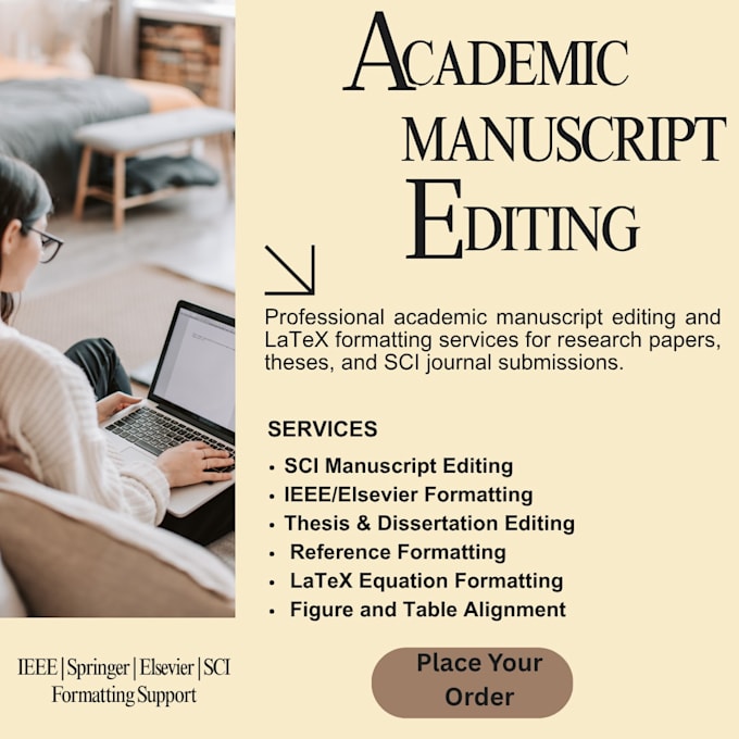 edit and format ai, cybersecurity, big data, and ml manuscripts