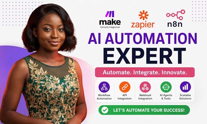 n8n workflow ai agent expert integromat zapier ai chatbot claude code make com
