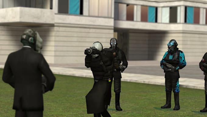 develop custom garrys mod addon port characters npcs and player models