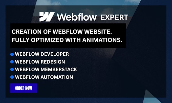 webflow developer, webflow redesign, webflow memberstack, webflow automation