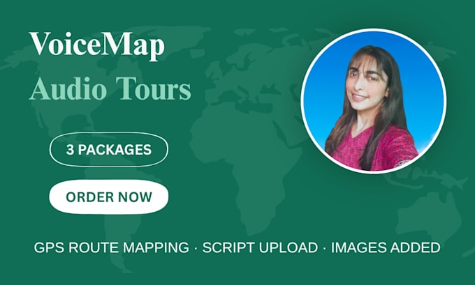 create a professional voicemap virtual audio tour