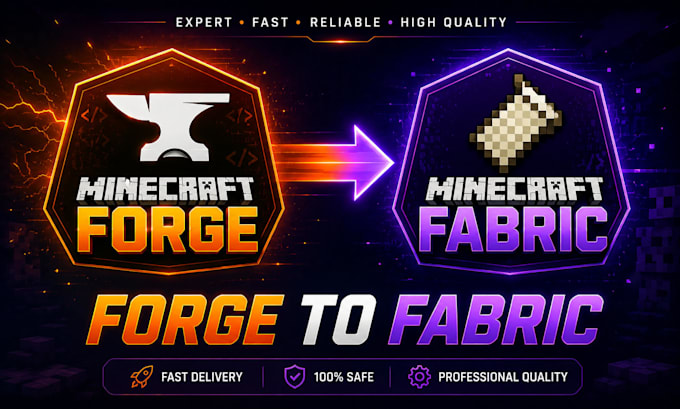 update, port and convert minecraft forge mod to fabric latest version
