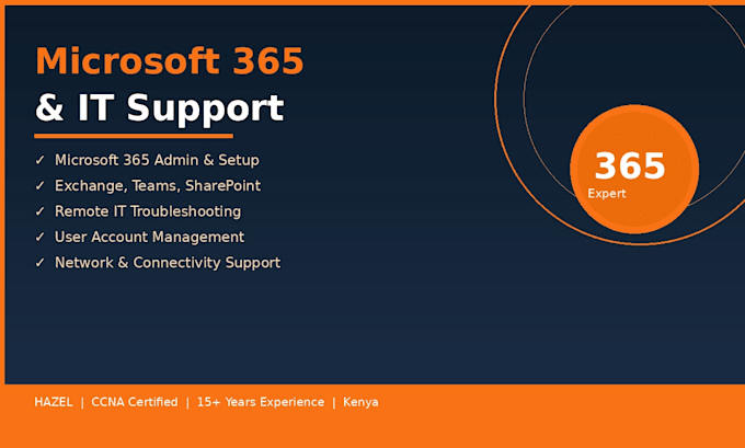 provide microsoft 365 and IT support