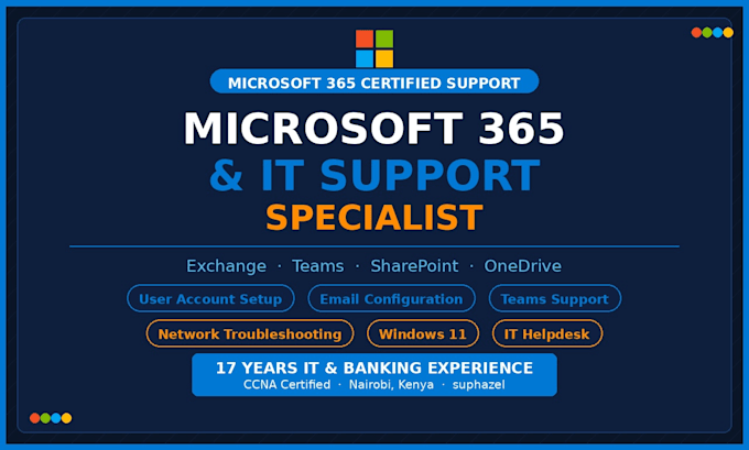 provide microsoft 365 and IT support