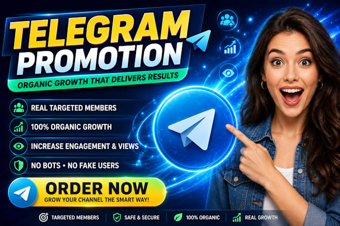 do telegram promotion increase tg members and subscribers
