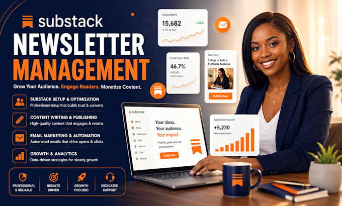 manage your substack newsletter and grow your subscribers