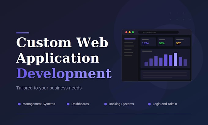 build a custom web application