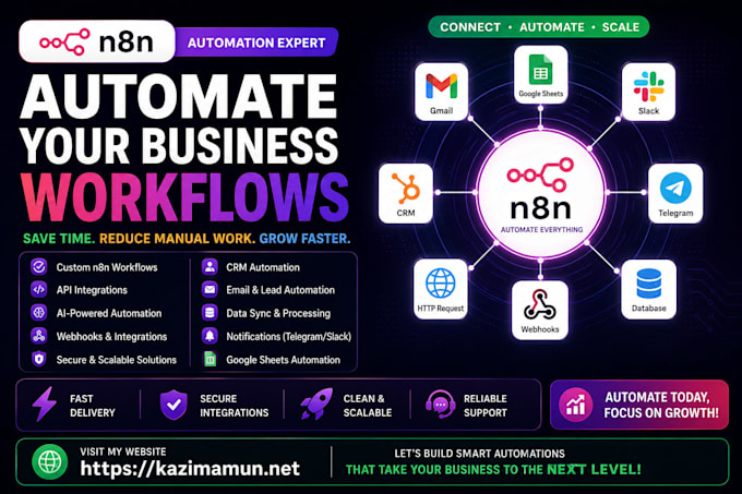 setup n8n in vps and automate your business workflows