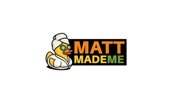 design playful duck inspired logo