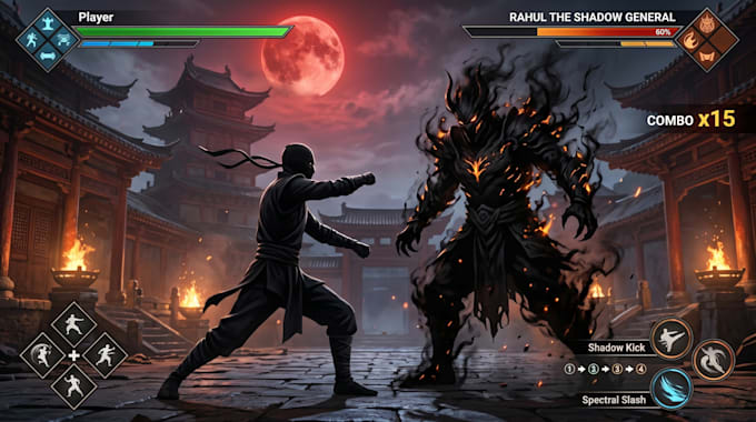 develop multiplayer unity 3d mobile, action game, survival game, fps game