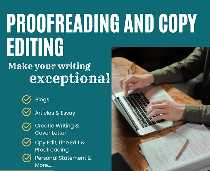 proofread and edit your documents for grammer mistakes