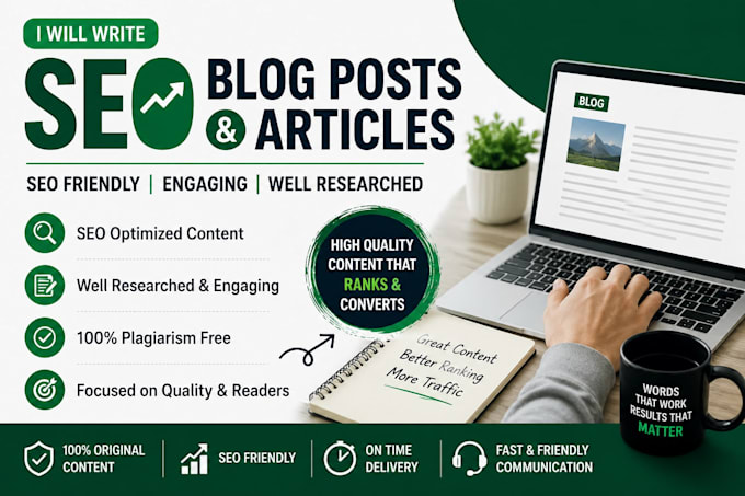 write SEO friendly blog posts and articles in english and hindi