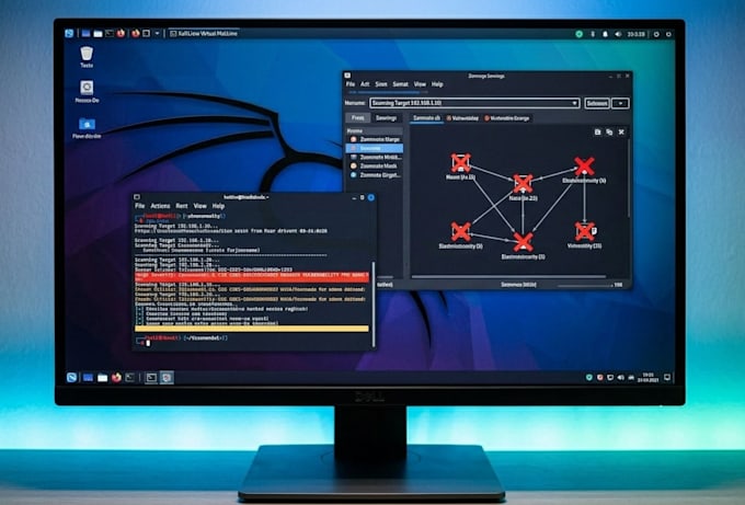 do penetration testing, vulnerability assessment with professional report
