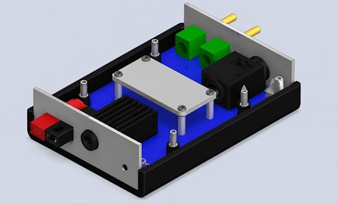 design custom pcb enclosures for electronics, prototype and manufacturing