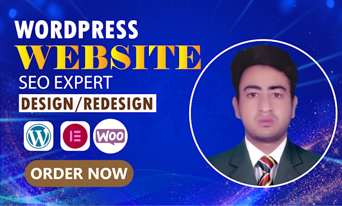 do wordpress website design development , on page, technical seo expert
