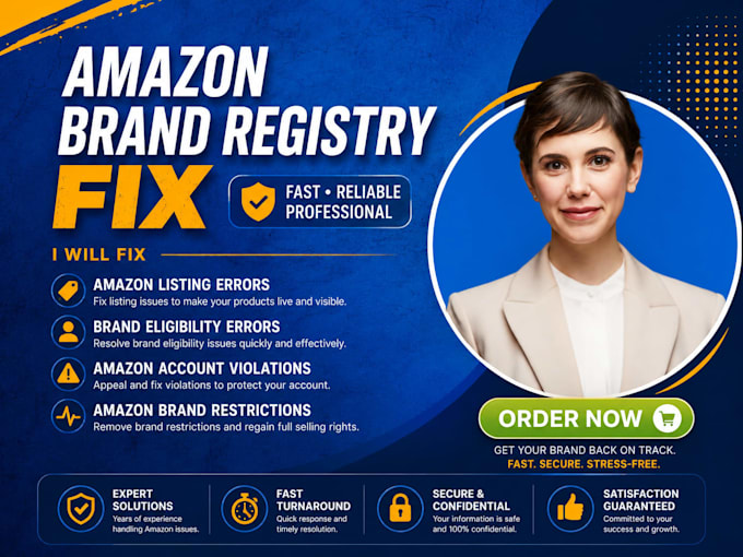 fix amazon brand registry violations, restrictions and amazon errors