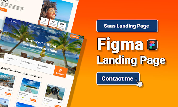 do figma landing page design for your business