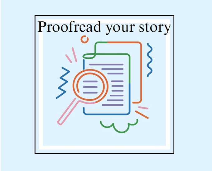 proofread your work of fiction