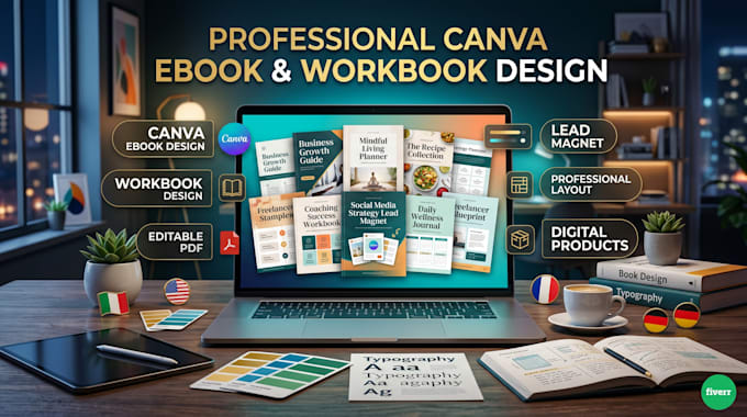 do canva ebook design, canva ebook, workbook design, ebook design, workbook