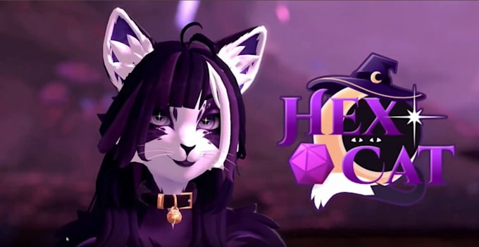 do 3d furry vrchat avatar, nsfw vtuber model, anime vtuber for streaming