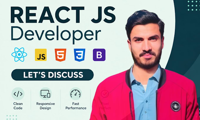 be your react front end developer