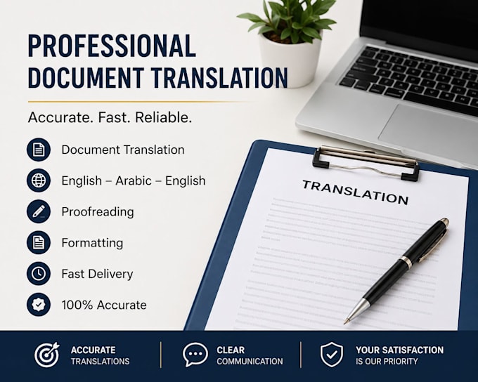 do professional documents translation