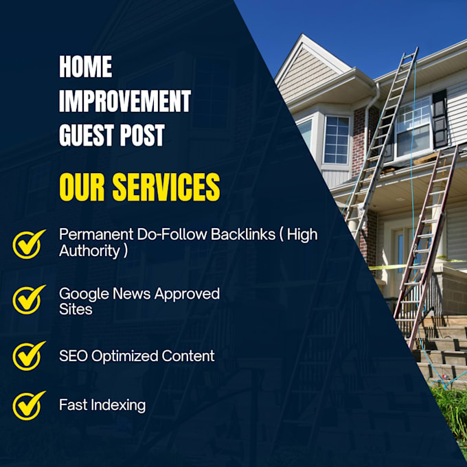 do home improvement guest post with dofollow backlink