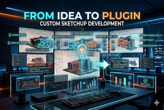 transform your sketchup idea into a professional custom plugin