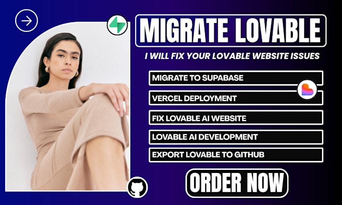 deploy lovable saas webapp fix lovable app, migrate lovable cloud  to supabase