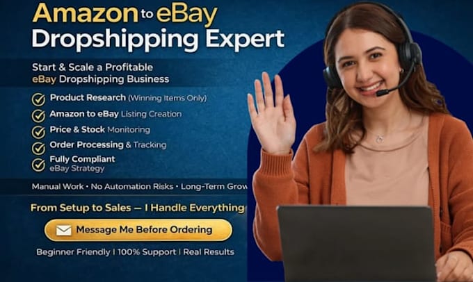 do expert amazon to ebay dropshipping service for profitable sales