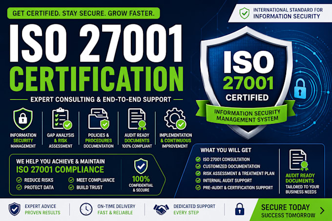 provide iso 27001 certification