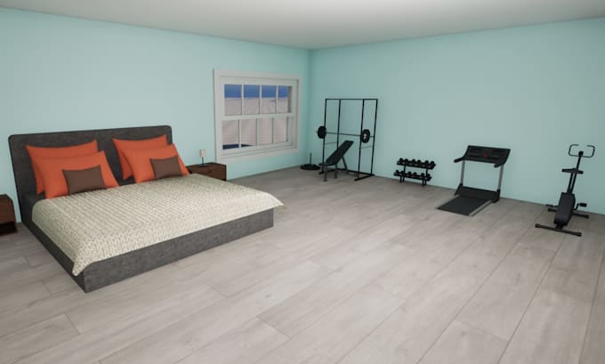do interiors for video games