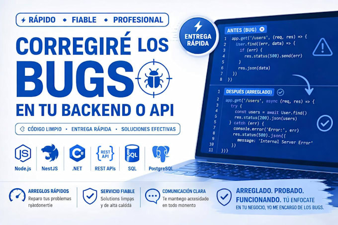 corregir errores en tu aplicación web