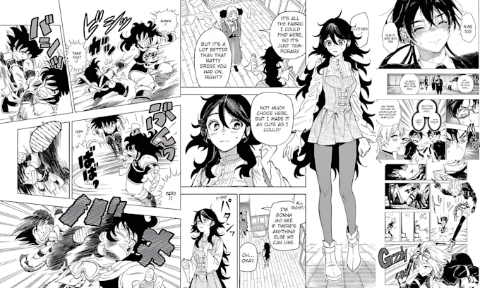 create webtoon, manga or comic panels with professional storytelling