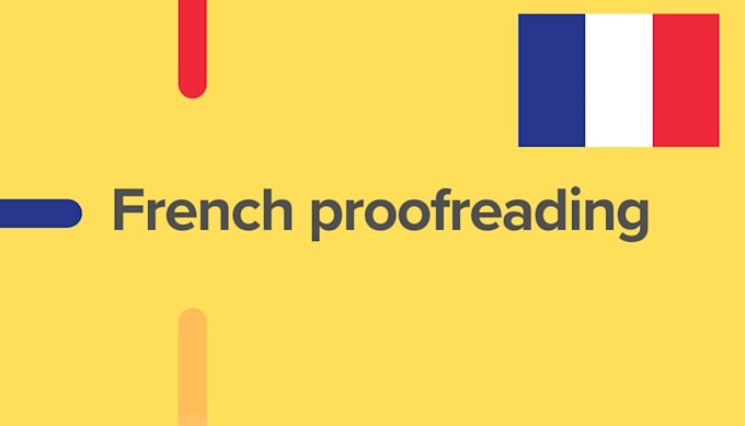 proofread your french writing