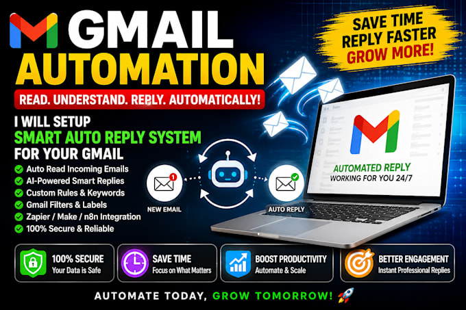 build a gmail automation that reads and auto reply