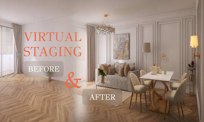 create stunning virtual staging with before and after transformation