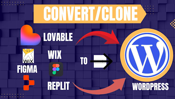 convert lovable website to wordpress using elementor