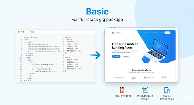 develop a custom web app and responsive webpage that grows with your business