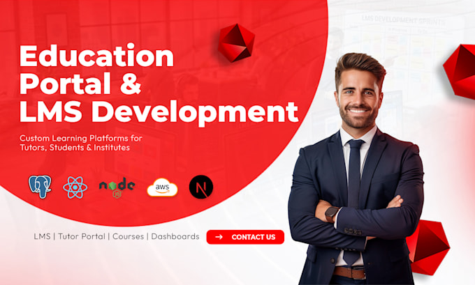 build a learning management system and education portal