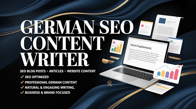 write seo german blog posts, articles or website content for your business
