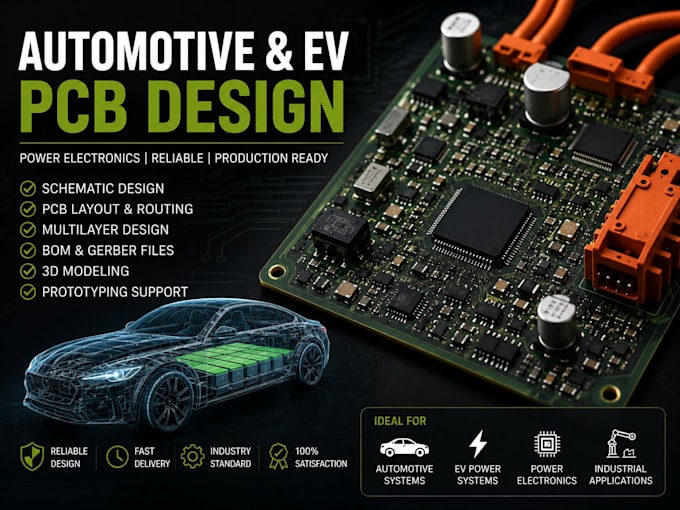 design automotive pcb and ev power electronics systems