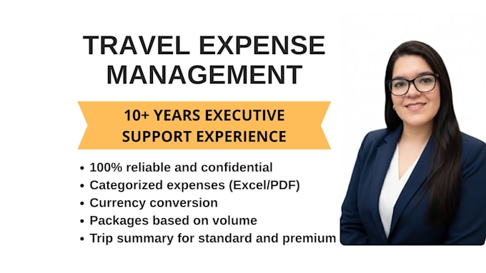 create your travel expense reports and summaries
