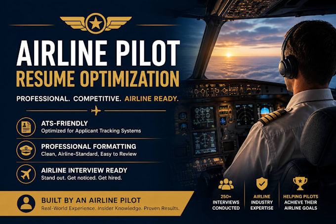 rewrite and optimize your airline pilot resume