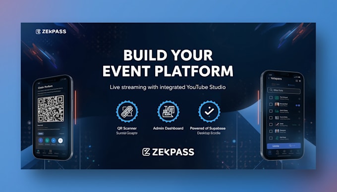 build an event ticketing saas with qr scanner and live