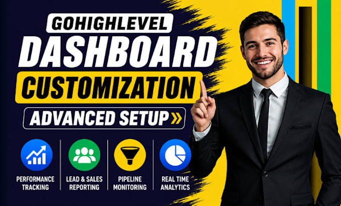 setup advance gohighlevel dashboard customization