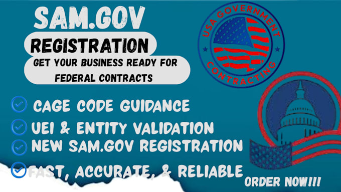 register and renew your sam gov registration professionally