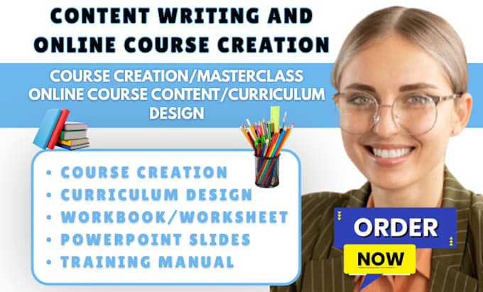 create masterclass online course content, curriculum, elearning course creation