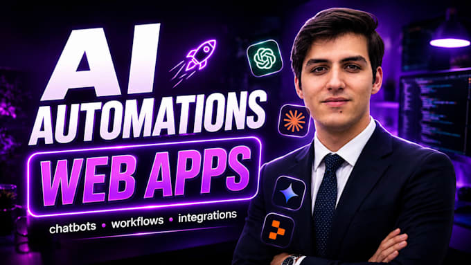 design an ai powered business website or landing page