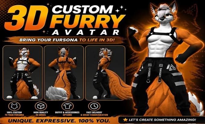 do vrchat furry avatar, vrchat avatar, nsfw avatar, vrc avatar, vtuber, vrm